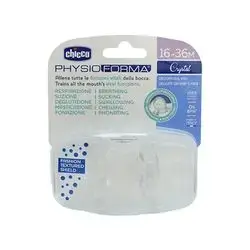 Chicco Silicone Crystal Soother 16-36 M