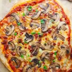 Pizza Agli Champignon Saltati