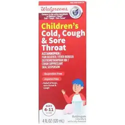 Genkof is a children's cough syrup indicated for the relief of nasal congestion, cough, and mucus.