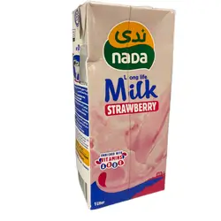Nada Flavored Strawbry Milk 1l