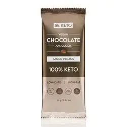 Vegan Keto Chocolate With Pecans And Mct Oil