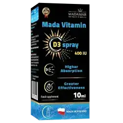 MADA VITAMIN D3 SPRAY 400IU