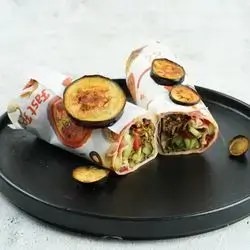 Eggplant Sandwich With Bread  