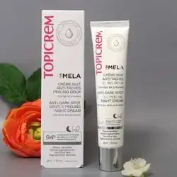Topicrem Mela Anti-dark spot Gentle peeling Night cream 40ml
