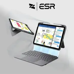 ESR Keyboard Case Flex Series for iPad Air 11 inch - Dark Grey