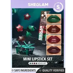 Hi-Beam Mini Matte Lipstick NOVO SET 0.95g * 4 _ SHEGLAM
