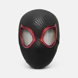 Spider-Man Mask with Mechanical Moving & LED Light-Up Eyes – Realistic Cosplay Helmet