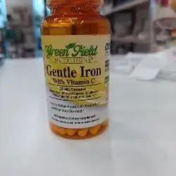 Gentle Iron With Vit C 60 Cap Green Field