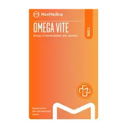Omega Vite 30 Soft gelatin Capsules _ MaxMedica