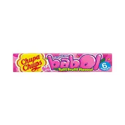 Chupa Chups Soft Bubble Gum Tutti Frutti Flavor 5X225G