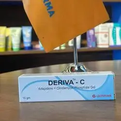 deriva-c adapalene + clindamycin gel 15gm _glenmark 