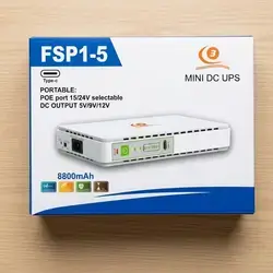 Mini dc ups ( router and more devices power bank)