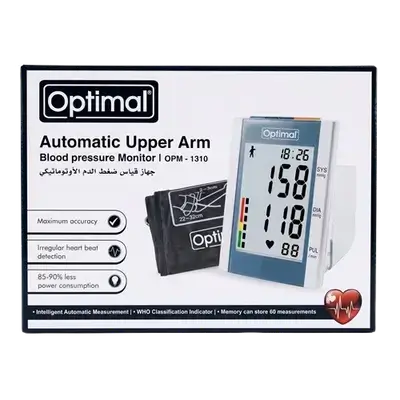 Automatic Upper Arm Blood Pressure Monitor OPM-1310 _ Optimal