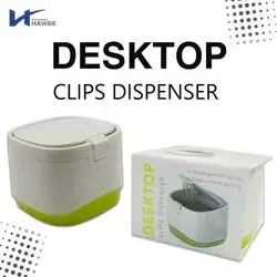 Desktop clips dispenser