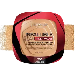 INFALLIBLE Fresh Wear 24H Foundation In A Powder 250 RADIANT SAND 9g _ L'OREAL PARIS