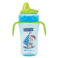 P.P Silicone Spout Cup with Handle 12+ Months 260ml OPB-1086(B) _ Optimal