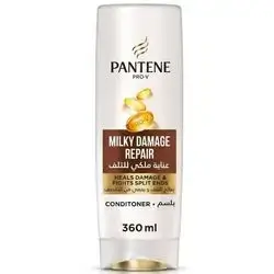 Pantene Pro-V Milky Damage Repair Conditioner, Repairs Damaged Hair, 360 ml