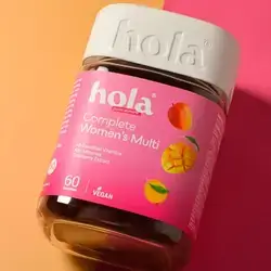 hola Complete Women's Multi Mango Flavor 60 pectin gummies