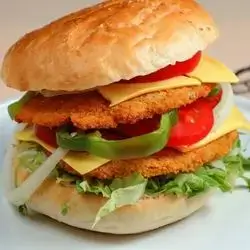 Double Chicken Burger