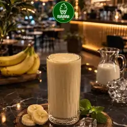 عصير موز طازج