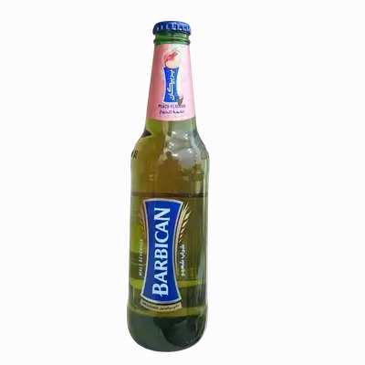 Barbican Peach-Flavored Drink, 330ml Glass Bottle