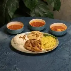 Quarter Chicken On Rice