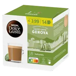 Nescafé Dolce Gusto Café Latte Genova – 14 Capsules