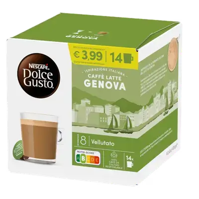 Nescafé Dolce Gusto Café Latte Genova – 14 Capsules