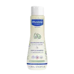 Gentle Shampoo with Organically Farmed Avocado 200ml _ mustela