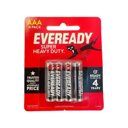 Eveready Battery Aaa 4pcs 3325