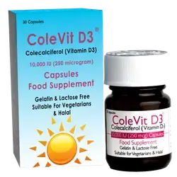 ColeVit D3 10,000 IU 30 CAPSULES 
