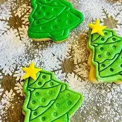 Christmas Tree Cookies