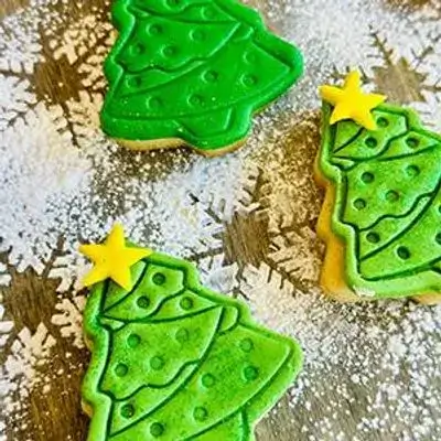 Christmas Tree Cookies