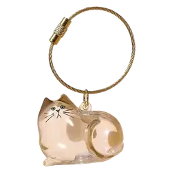 E489 cat keychain