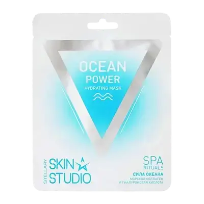 Ocean Power Moisturizing Face Mask 1pc _ Stellary Skin Studio