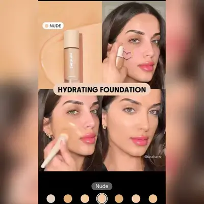 SG SHEGLAM Skinfinite Hydrating Foundation- Nude