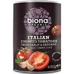 Biona Org Garli Origano Tomtat 400g
