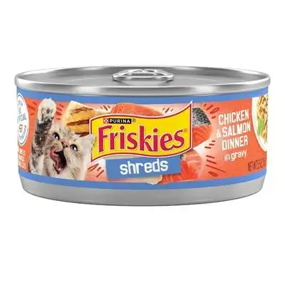 Friskies Chicken & Salmon in Gravy 155g