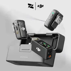 DJI Mic 2 (2 TX + 1 RX + Charging Case - Wireless Lavalier Microphone