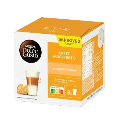 Nescafé Dolce Gusto Latte Macchiato – 16 Capsules