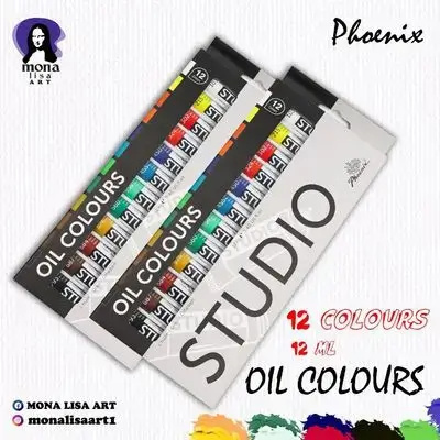 Oil colors 12colors 12ml-STUDIO