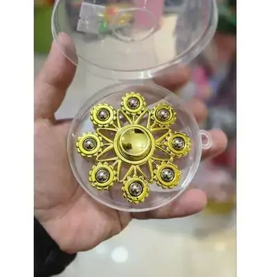 Aronclub Metal Fidget Spinner with fingertip function, alloy hand spinner, for gift