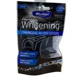 WISDOM ACTIVE WHITENING FLOSSERS