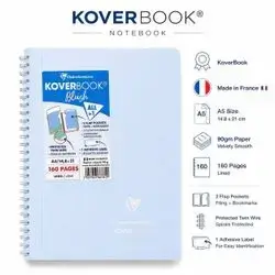 Notebook,french , A5 Size,160pages.
