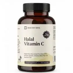 Halal Vitamin C 120 Capsules 500Mg