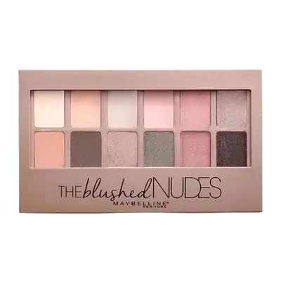 The Blushed Nudes Eye Shadow Palette 9.6g _ MAYBELLINE NEW YORK