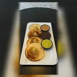 Pancakes with 3 Special Sauces