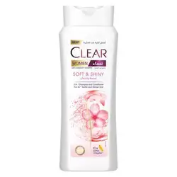 Clear 2in1 Shampoo & conditioner For Women Soft & Shiny 360ml