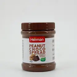 Herman Chocolate Peanut Butter 340G