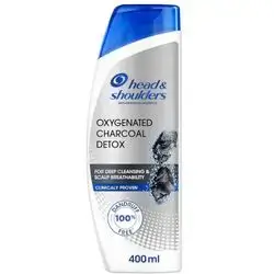 Head & Shoulders Charcoal Detox Anti-Dandruff Shampoo, 400 ml